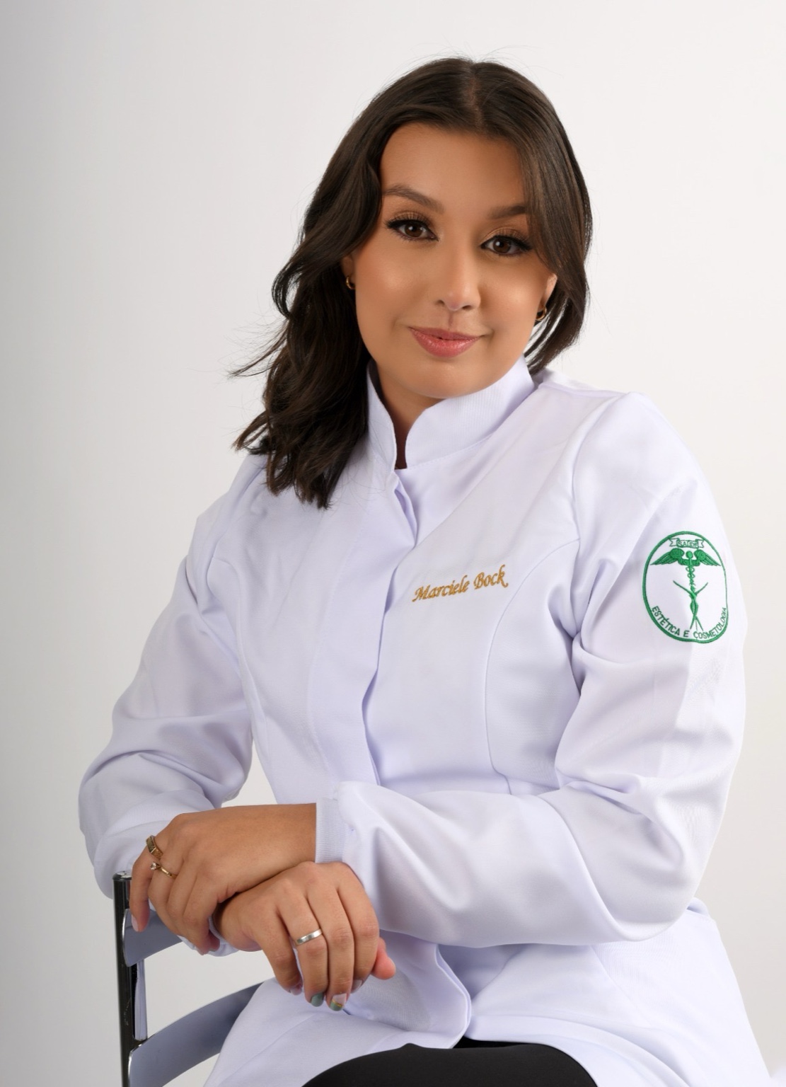 Marciele Bock, esteticista e cosmetóloga